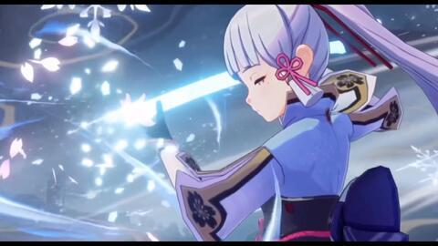 原神最新爆料绫华图片,翩翩仙子，风华绝代，原神新角色魅力绽放